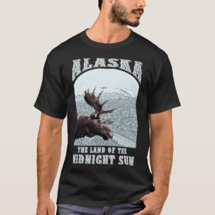 Alaska, das Land der Mitternachtssonne T-Shirt