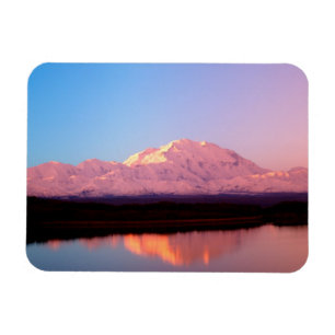 Alaska, Denali-Nationalpark, Mt. McKinley bei Magnet