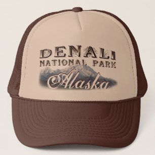 Alaska Denali Nationalpark Mt McKinley Cap Truckerkappe