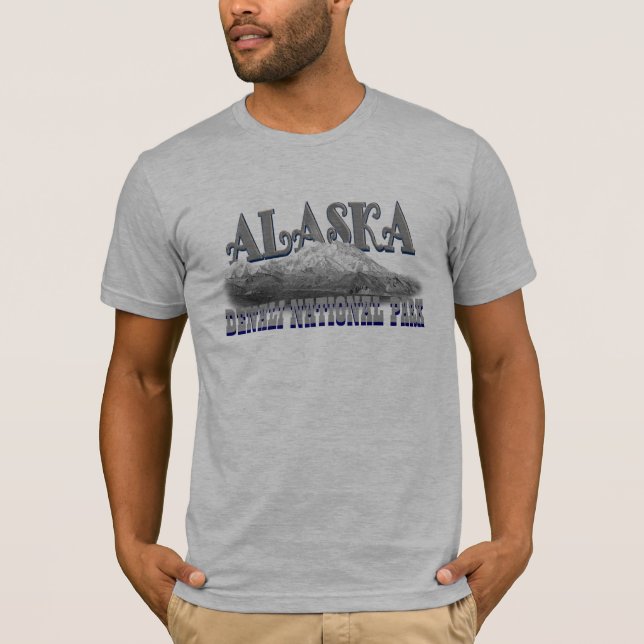 Alaska Denali Nationalpark T - Shirt (Vorderseite)