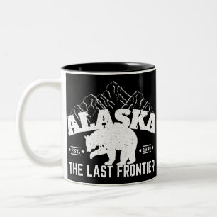 Alaska der letzte Pollenbär an der Grenze Zweifarbige Tasse