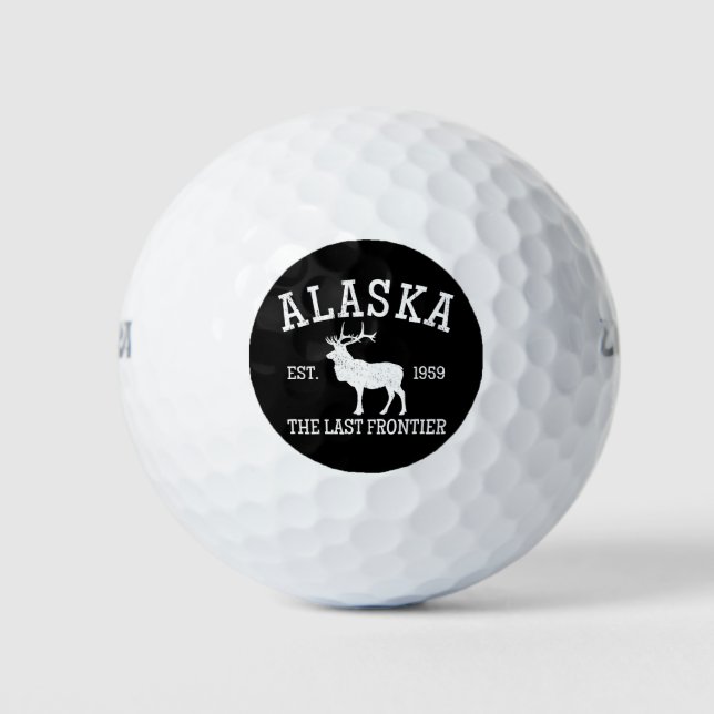 Alaska, die letzte Grenze Golfball (Vorderseite)