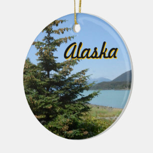 Alaska. Die letzte Grenze. Keramik Ornament