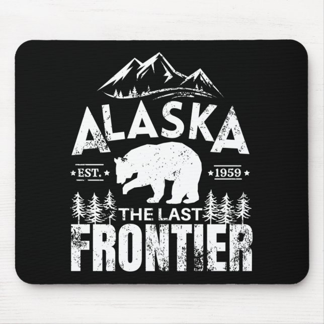 Alaska, die letzte Grenze Mousepad (Vorne)