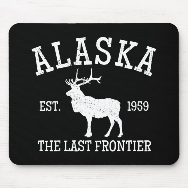 Alaska, die letzte Grenze Mousepad (Vorne)