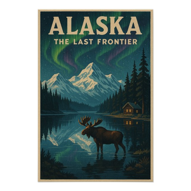 Alaska - die letzte Grenze Poster (Vorderseite)