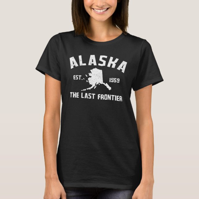 Alaska, die letzte Grenze T-Shirt (Vorderseite)