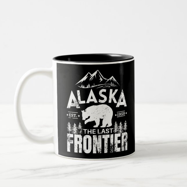 Alaska, die letzte Grenze Zweifarbige Tasse (Links)