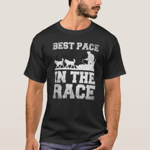 Alaska Dog fuhr mit Mushing Best Race T-Shirt