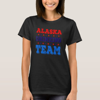 Alaska Drinking Team Staatsstolz Beer Drinks T-Shirt