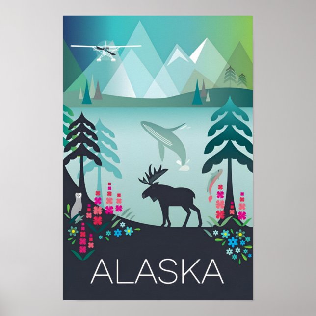 Alaska-Druck Poster (Vorne)