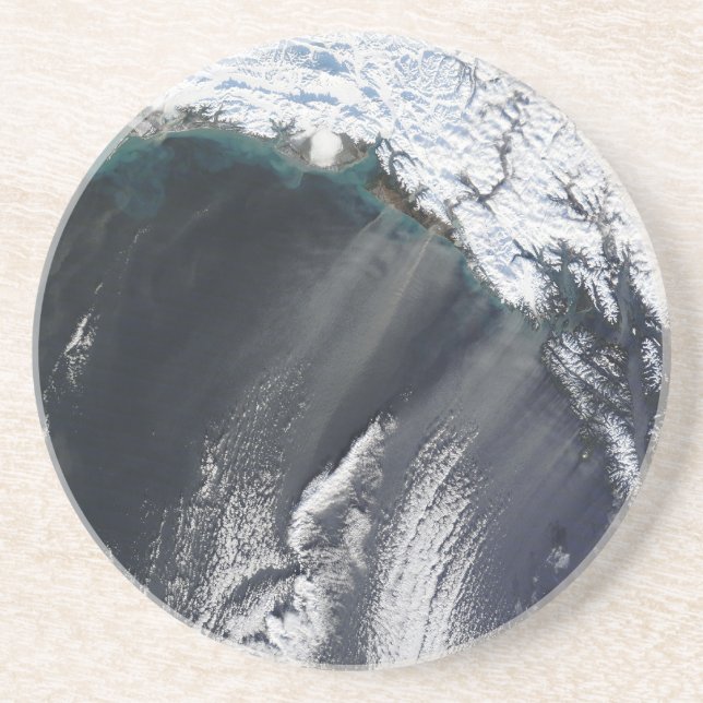Alaska Dust Storm Sandstone Untersetzer (Vorne)