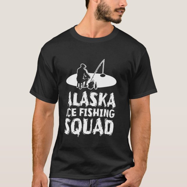Alaska Eisangler-Team T-Shirt (Vorderseite)