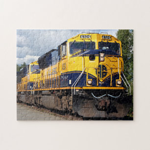 Alaska Eisenbahn-Motor-Lokomotive Puzzle