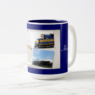 Alaska Eisenbahn Tasse