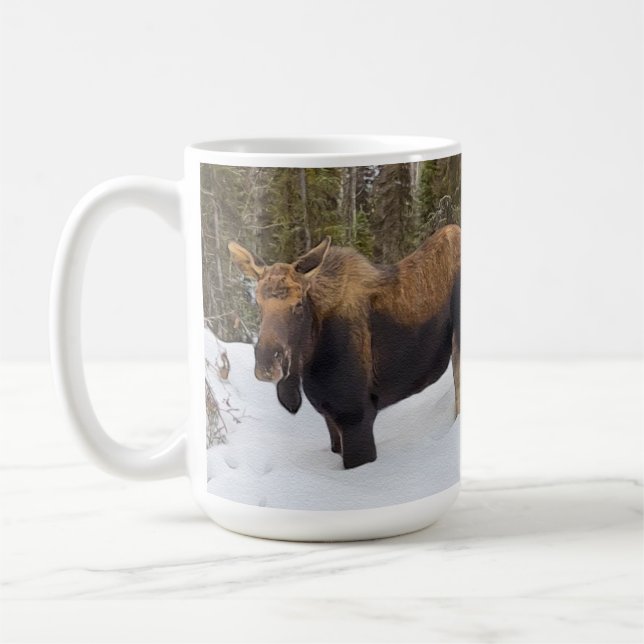 Alaska Elch - 15 oz. Mug Kaffeetasse (Links)