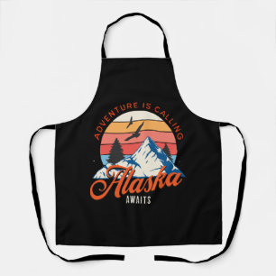 Alaska erwartet dich! schürze