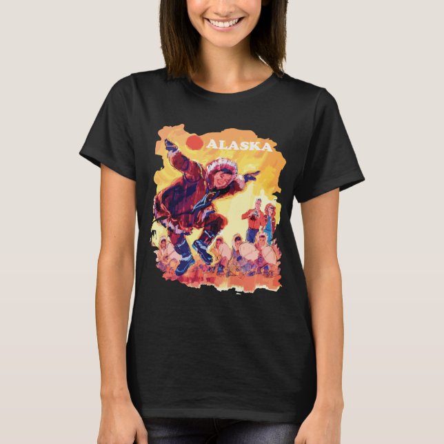 Alaska, Eskimo-Tanz T-Shirt (Vorderseite)