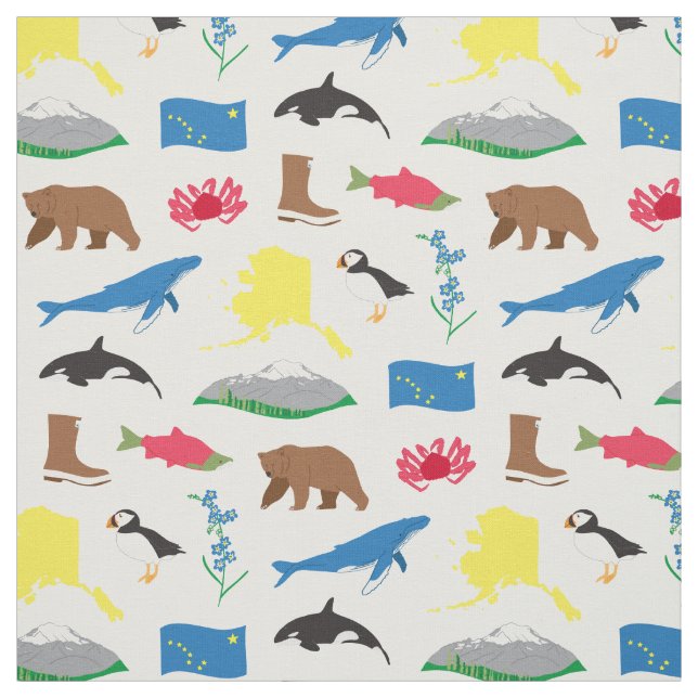 Alaska Fabric Stoff (Muster)