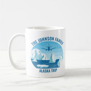 Alaska Familienurlaub Custom Keepake Souvenir Kaffeetasse
