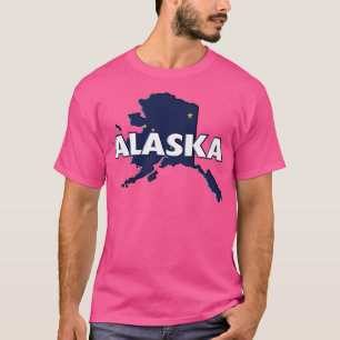 Alaska Farbiger State Print TShirt 2