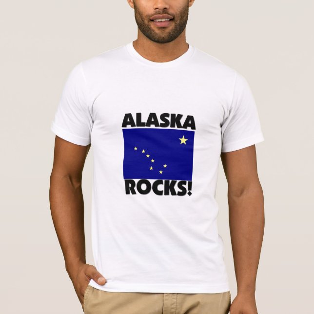 Alaska-Felsen T-Shirt (Vorderseite)