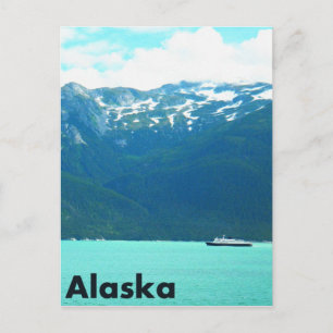 Alaska Ferry Postkarte