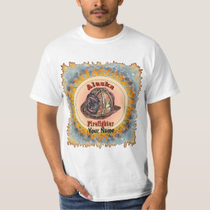 Alaska-Feuerwehrmann T-Shirt