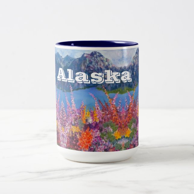 Alaska Fireweed 15oz Tasse (Mittel)