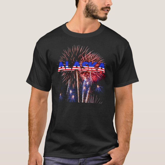 Alaska Fireworks T-Shirt (Vorderseite)