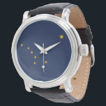 Alaska Flag Armbanduhr<br><div class="desc">Alaska ist ein US-Staat am nordwestlichen Ende Nordamerikas. Ein Halbexklave der Vereinigten Staaten.</div>