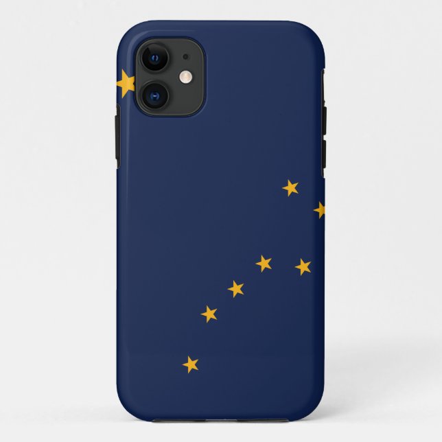 Alaska Flag Case-Mate iPhone Hülle (Rückseite)