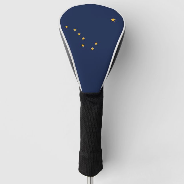 Alaska Flag Golf Headcover (Vorderseite)