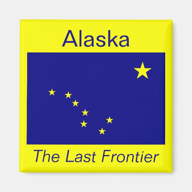 Alaska Flag Magnet (Vorne)