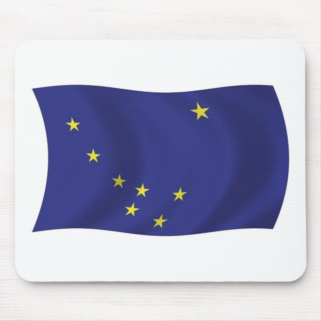 Alaska-Flag-Mauspad Mousepad (Vorne)