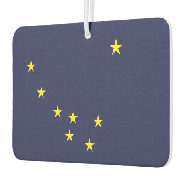 ALASKA-Flagge - Autolufterfrischer (Links)