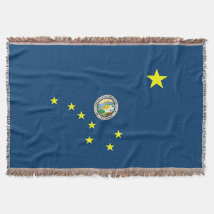 Alaska-Flagge Decke