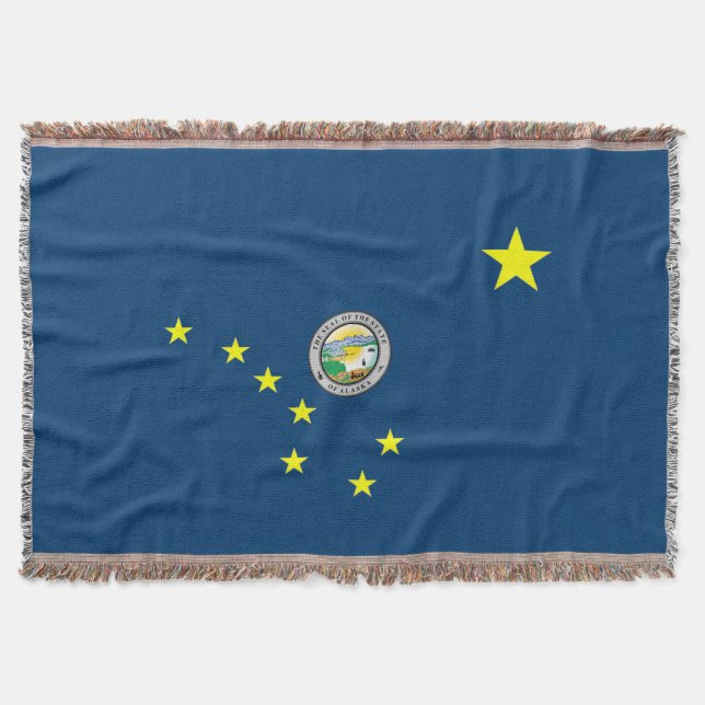 Alaska-Flagge Decke (Vorderseite)