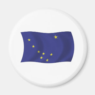 Alaska-Flagge-Magnet Magnet
