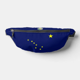Alaska-Flagge-Siegel Bauchtasche