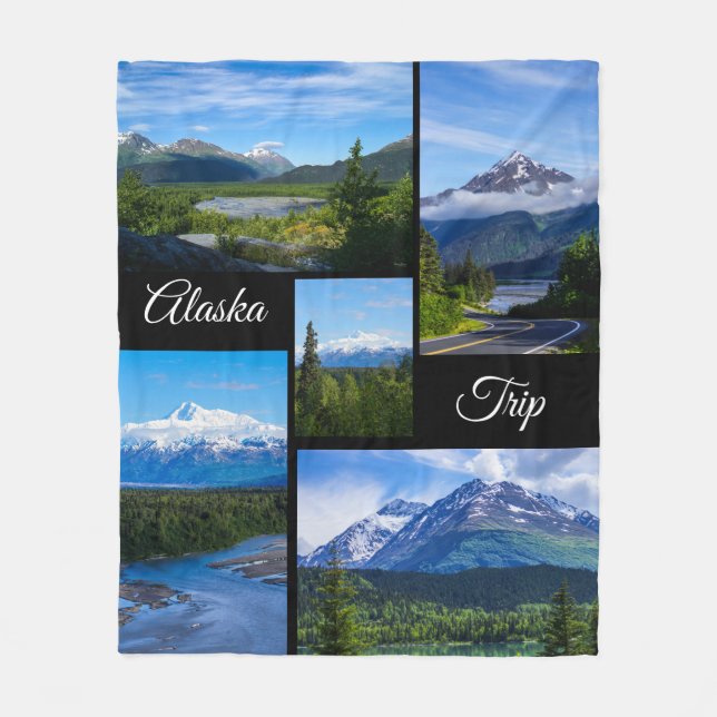 Alaska Fleecedecke (Vorderseite)