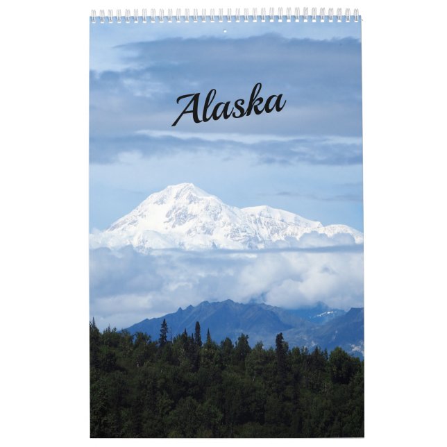 Alaska Foto individuell anpassbar Kalender (Titelbild)