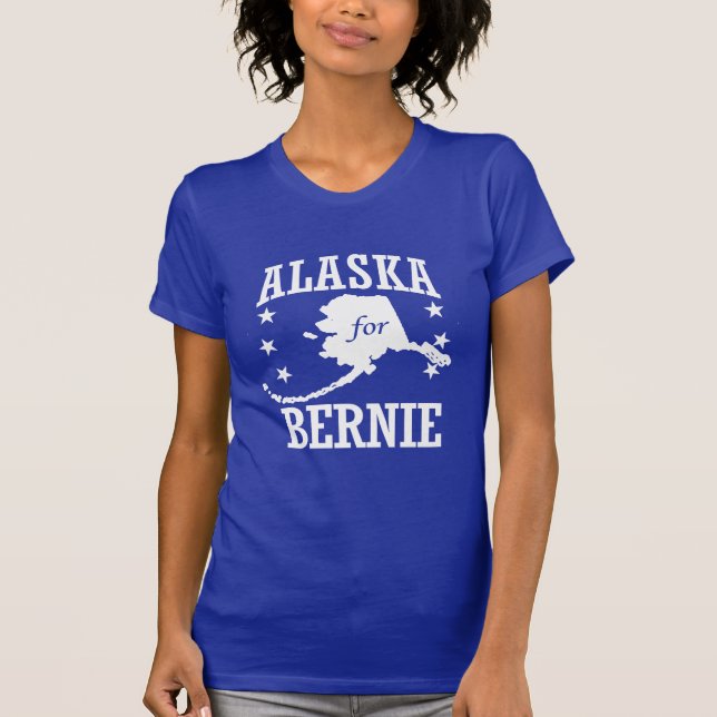 ALASKA FÜR BERNIE-SANDPAPIERSCHLEIFMASCHINEN T-Shirt (Vorderseite)