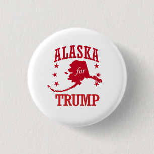 ALASKA FÜR DONALD TRUMP BUTTON