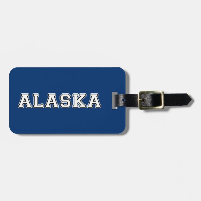 Alaska Gepäckanhänger (Vorderseite horizontal)