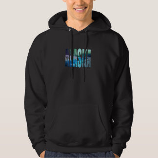 Alaska Geschenk Souvenir Aurora Borealis Northern  Hoodie
