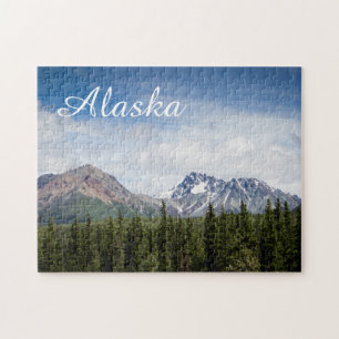 Alaska-Geschenke und Andenken - Gebirgspuzzlespiel Puzzle