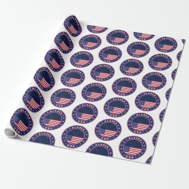 Alaska Geschenkpapier (Ungerollt)