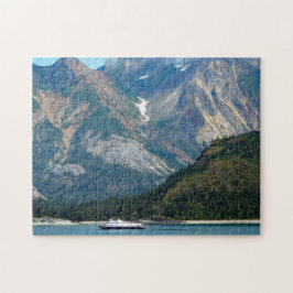 Alaska Glacier Bay Boat Foto Puzzle
