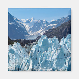 Alaska Glacier Bay Landscape Foto Magnet